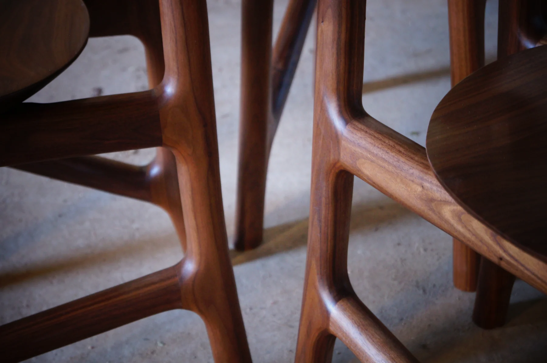 Walnut chair