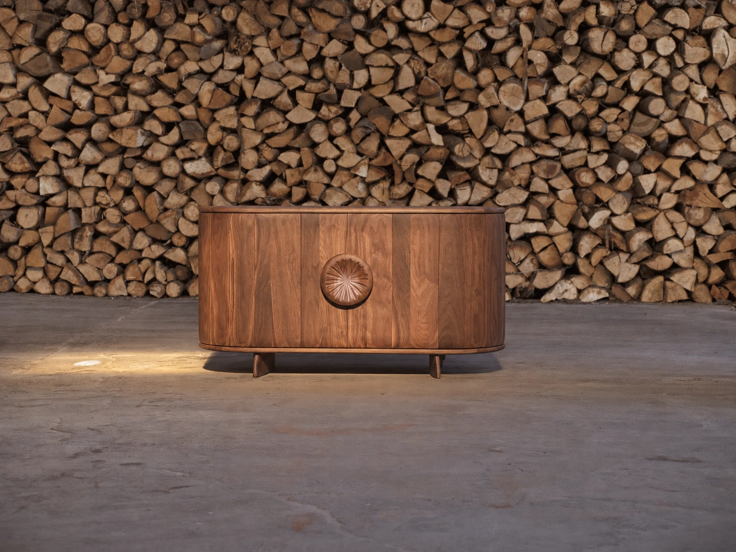 Walnut sideboard